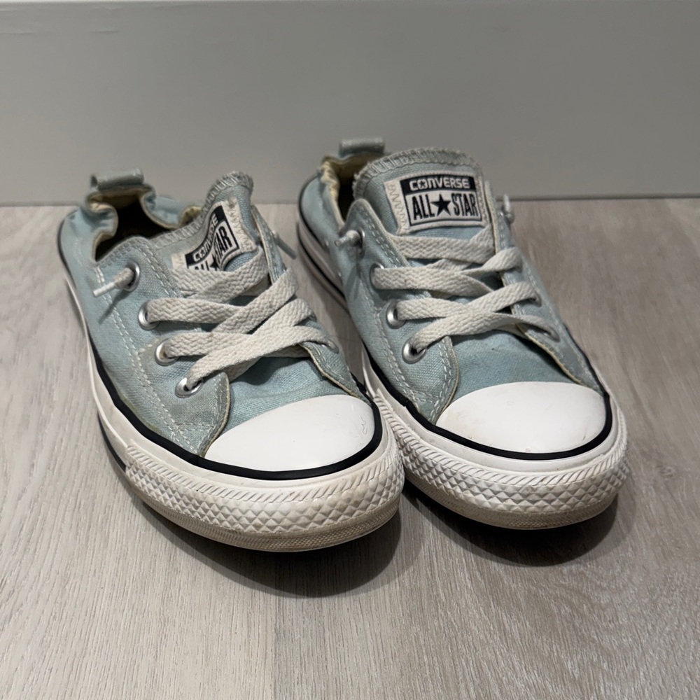 Converse Light Blue All Star Sneakers